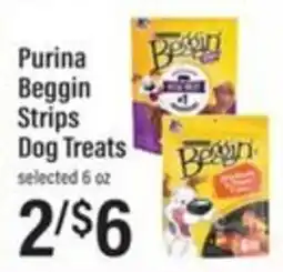 Lowes Foods Purina Beggin Strips Dog Treats offer