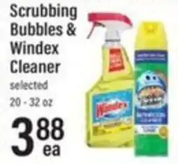 Lowes Foods Scrubbing Bubbles & Windex Cleaner offer