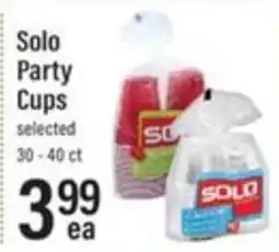 Lowes Foods Solo party cups offer