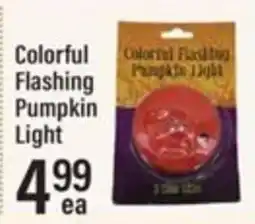 Lowes Foods Colorful Flashing Pumpkin Light offer