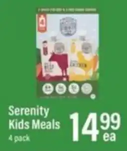 Lowes Foods Serenity Kids Meals offer