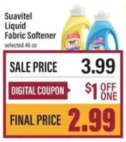 Lowes Foods Suavitel liquid fabric softener offer