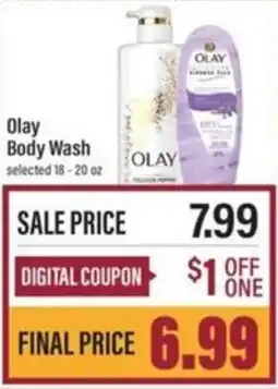 Lowes Foods Olay body wash offer