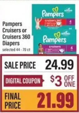 Lowes Foods Pampers Cruisers or Cruisers 360 Diapers offer