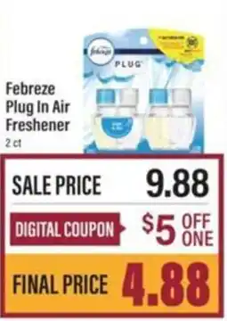 Lowes Foods Febreze plug in air freshener offer