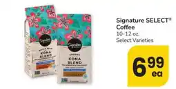 Safeway Signature Select Coffee offer