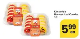 Safeway Kimberly's Harvest Iced Cookies offer