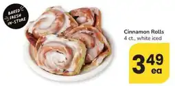 Safeway Cinnamon Rolls offer