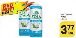 Safeway Zola Coconut Water offer