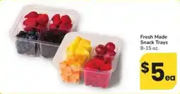 Safeway Fresh Made Snack Trays offer