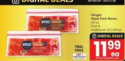 Safeway Wright Stack Pack Bacon offer