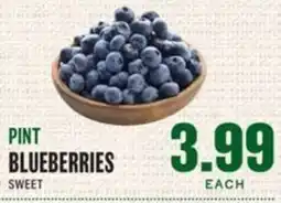 Lowes Foods Pint Blueberries offer