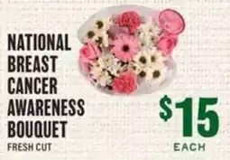 Lowes Foods National Breast Cancer Awareness Bouquet offer