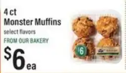 Lowes Foods Monster Muffins offer
