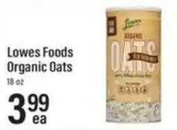 Lowes Foods Lowes Foods Organic Oats offer