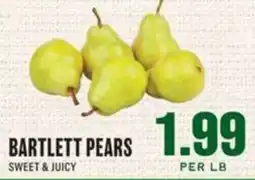 Lowes Foods Bartlett pears offer