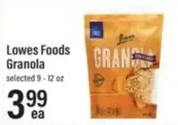 Lowes Foods Lowes Foods Granola offer