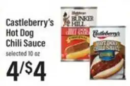 Lowes Foods Castleberry's hot dog chili sauce offer