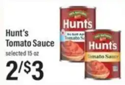 Lowes Foods Hunt's Tomato Sauce offer
