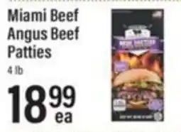Lowes Foods Miami Beef Angus Beef Patties offer