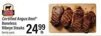 Certified Angus Beef Boneless Ribeye Steaks