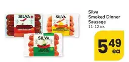 Safeway Silva Smoked Dinner Sausage offer