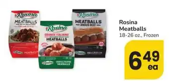 Rosina meatballs