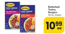 Safeway Butterball turkey burgers offer