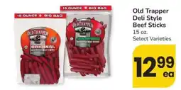 Safeway Old Trapper Deli Style Beef Sticks offer