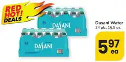 Safeway Dasani water offer
