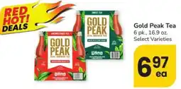 Safeway Gold Peak Tea offer