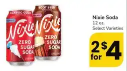 Safeway Nixie Soda offer