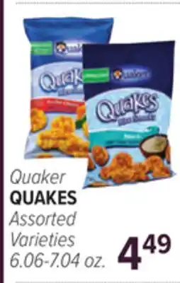 Cermak Fresh Market Quaker QUAKES offer