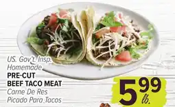 Cermak Fresh Market U.S. Gov't. Insp. Homemade PRE-CUT BEEF TACO MEAT offer