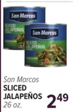 Cermak Fresh Market San Marcos SLICED JALAPEÑOS offer