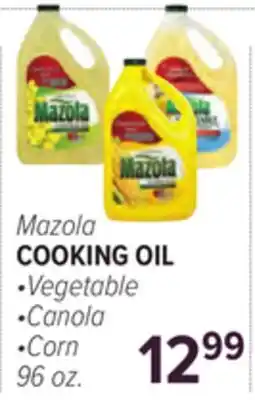 Cermak Fresh Market Mazola COOKING OIL offer