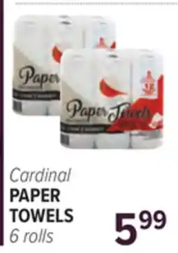 Cermak Fresh Market Cardinal PAPER TOWELS offer