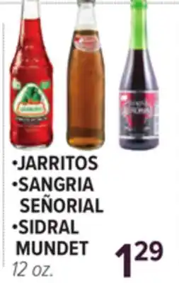 Cermak Fresh Market •JARRITOS •SANGRIA SEÑORIAL •SIDRAL MUNDEN offer