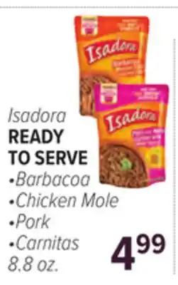 Cermak Fresh Market Isadora READY TO SERVE offer