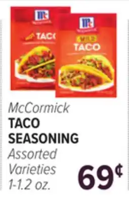 Cermak Fresh Market McCormick TACO SEASONING offer