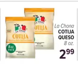 Cermak Fresh Market La Chona COTIJA QUESO offer