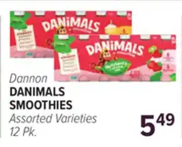 Cermak Fresh Market Dannon DANIMALS SMOOTHIES offer