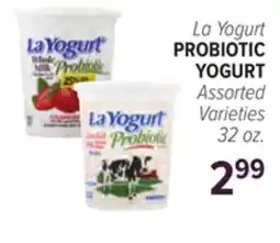 Cermak Fresh Market La Yogurt PROBIOTIC YOGURT offer