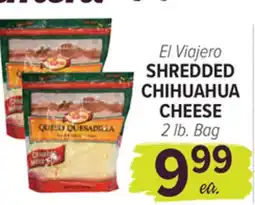Cermak Fresh Market El Viajero SHREDDED CHIHUAHUA CHEESE offer