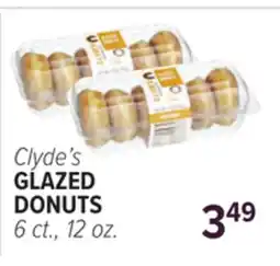 Cermak Fresh Market Clyde's GLAZED DONUTS offer
