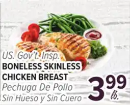 Cermak Fresh Market U.S. Gov't Insp. BONELESS SKINLESS CHICKEN BREAST offer