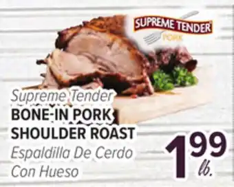 Cermak Fresh Market Supreme Tender BONE-IN PORK SHOULDER ROAST offer