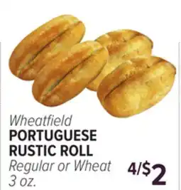 Cermak Fresh Market Wheatfield PORTUGUESE RUSTIC ROLL offer