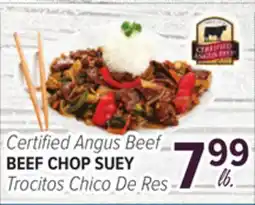 Cermak Fresh Market Certified Angus Beef BEEF CHOP SUEY offer