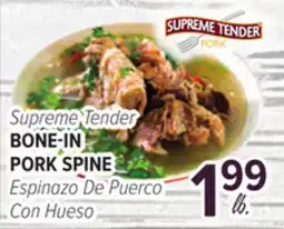 Cermak Fresh Market Supreme Tender BONE-IN PORK SPINE offer